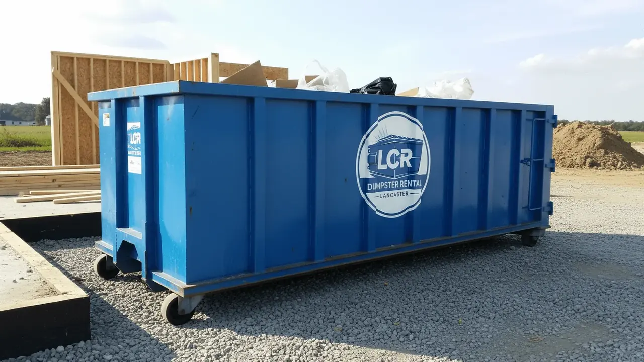10 Yard Dumpster roll-off container available to rent in Lancaster, PA 10 Yard Dumpster roll-off container available to rent in Lancaster, PA