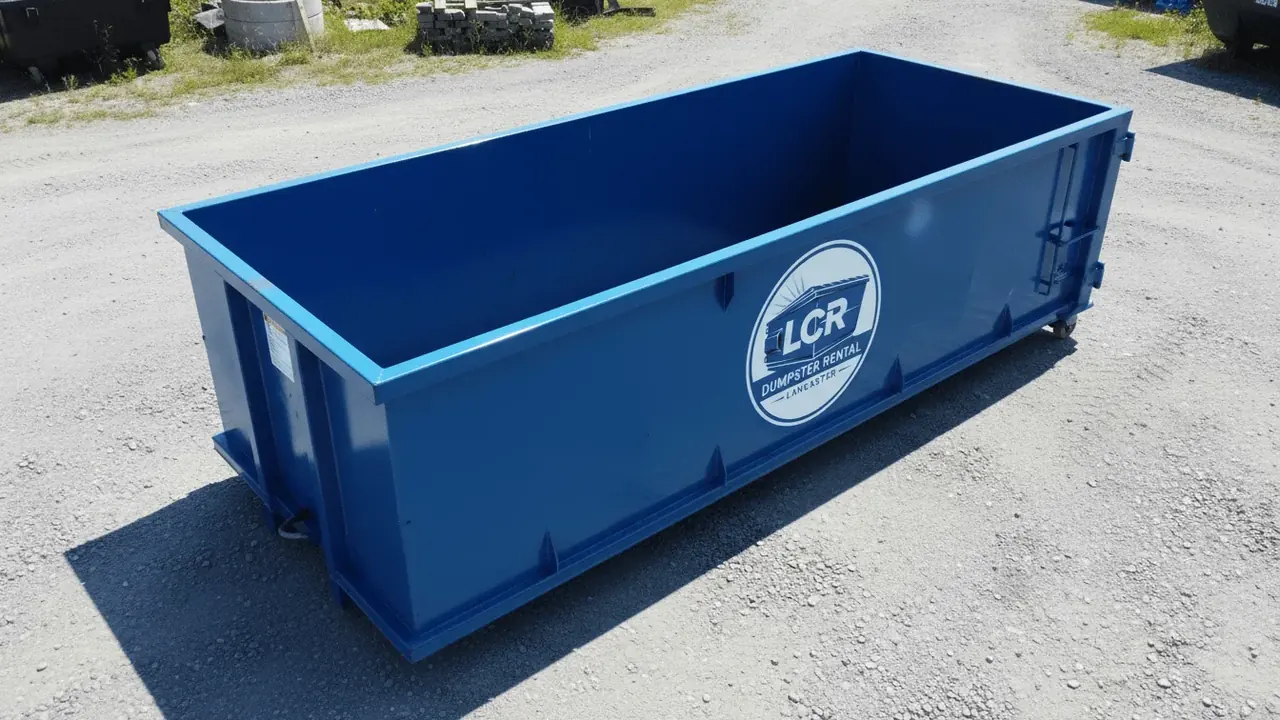 Roll-off dumpster delivered in Lititz, PA by LCR Dumpster Rental Lancaster Roll-off dumpster delivered in Lititz, PA by LCR Dumpster Rental Lancaster